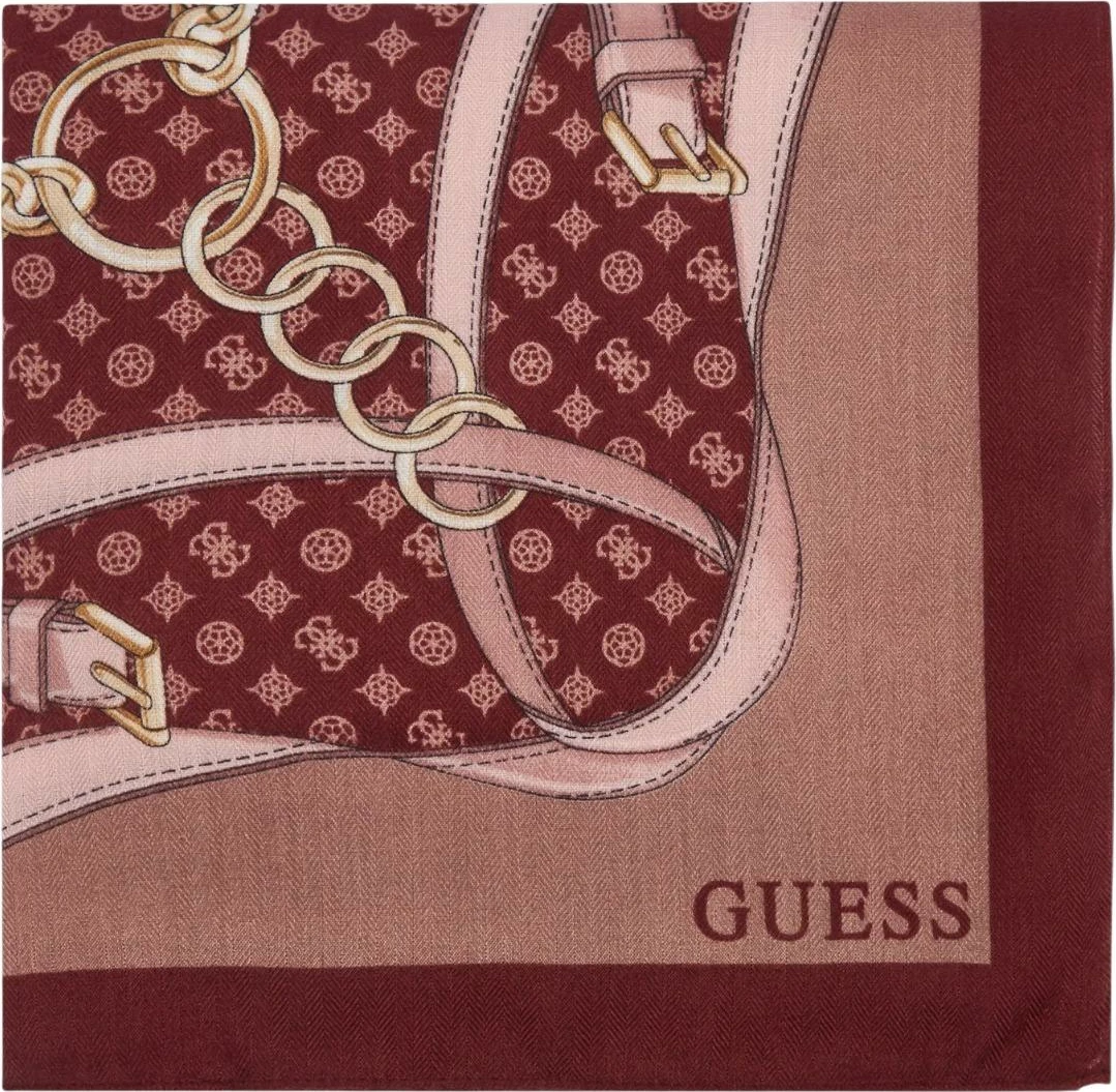 Shall për femra Guess AW5679 POL03, bordo
