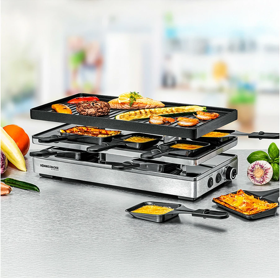 Aparat raclette/pizza Rommelsbacher RCP 1800