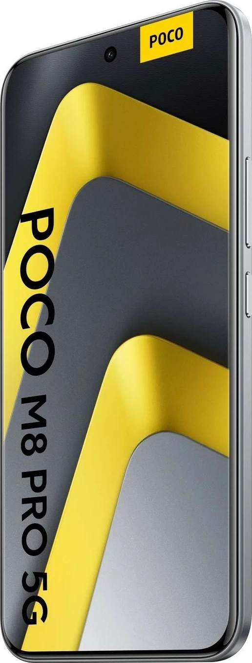 Celular Xiaomi POCO M8 Pro 5G, 12GB RAM, 512GB, silver