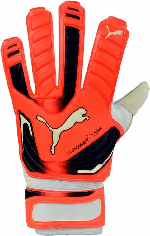 Doreza portieri Puma Evo Power Grip 2 Aqua për meshkuj dhe fëmijë, ngjyrë portokalli [Madhësia: 10.5]