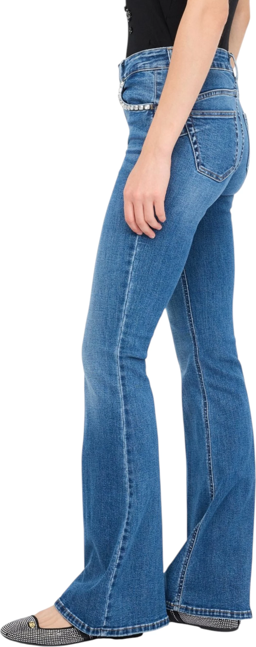 Xhinse për femra Liu Jo B.UP BEAT H.W. UF5015 D4797, denim [Madhësia: 28/32]