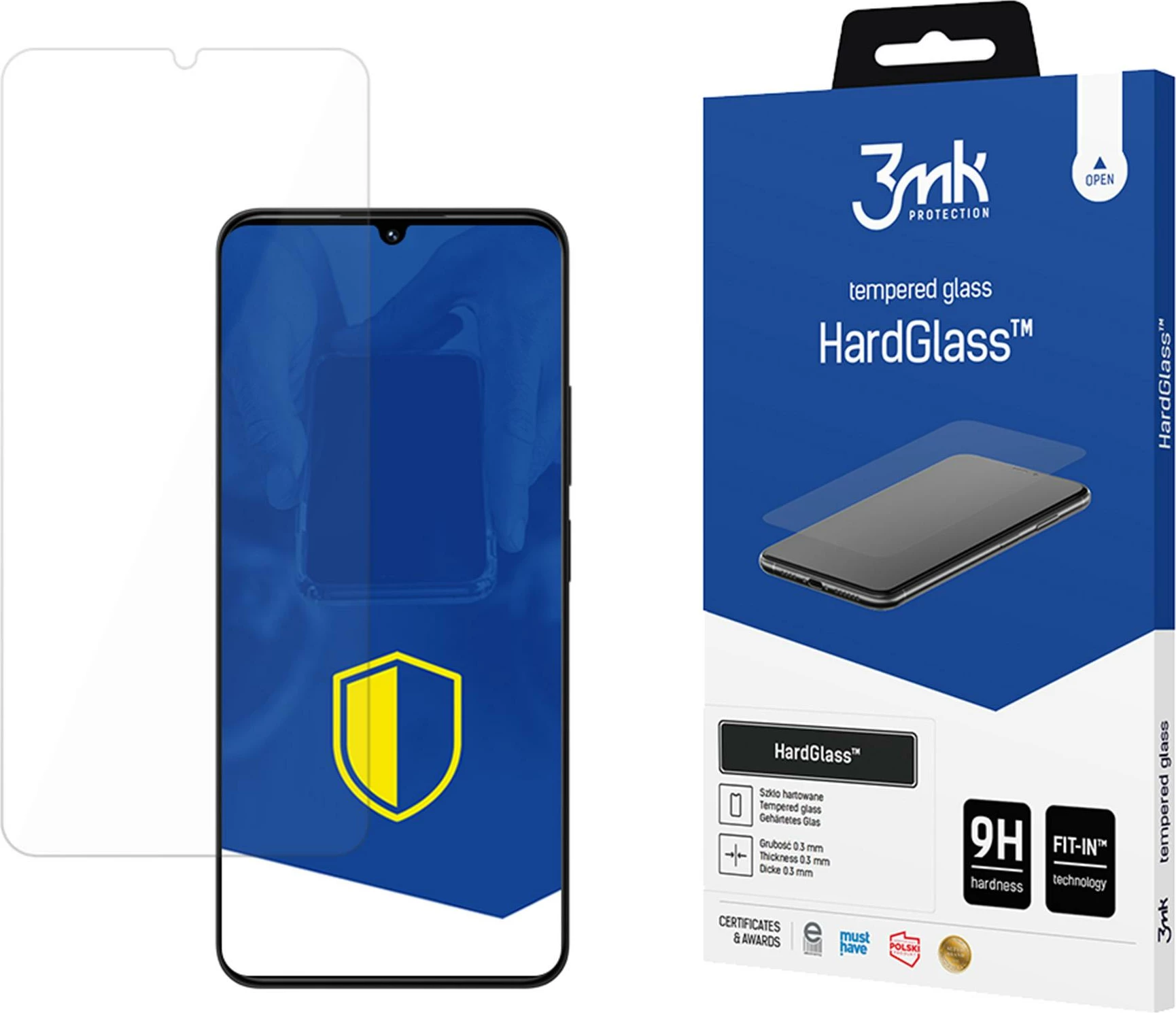 Xham i temperuar 3mk HardGlass për Xiaomi Poco C75