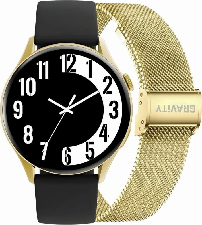 Smartwatch Gravity GT11-1, rrip i artë + byzylyk