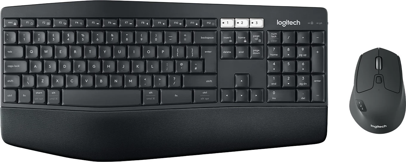 Set i tastaturës dhe mausit Logitech MK850 Performance, i zi
