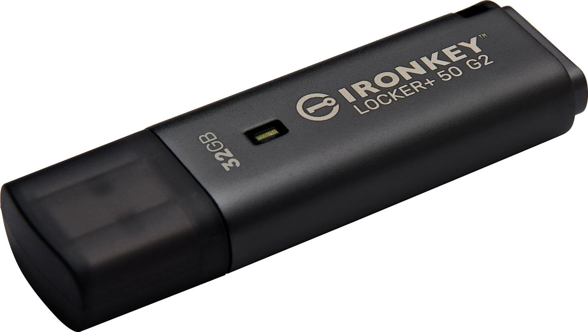 USB stik Kingston IronKey Locker+ 50 G2, 32GB, USB-A 3.2 Gen 1, AES-256/FIPS 197, i zi