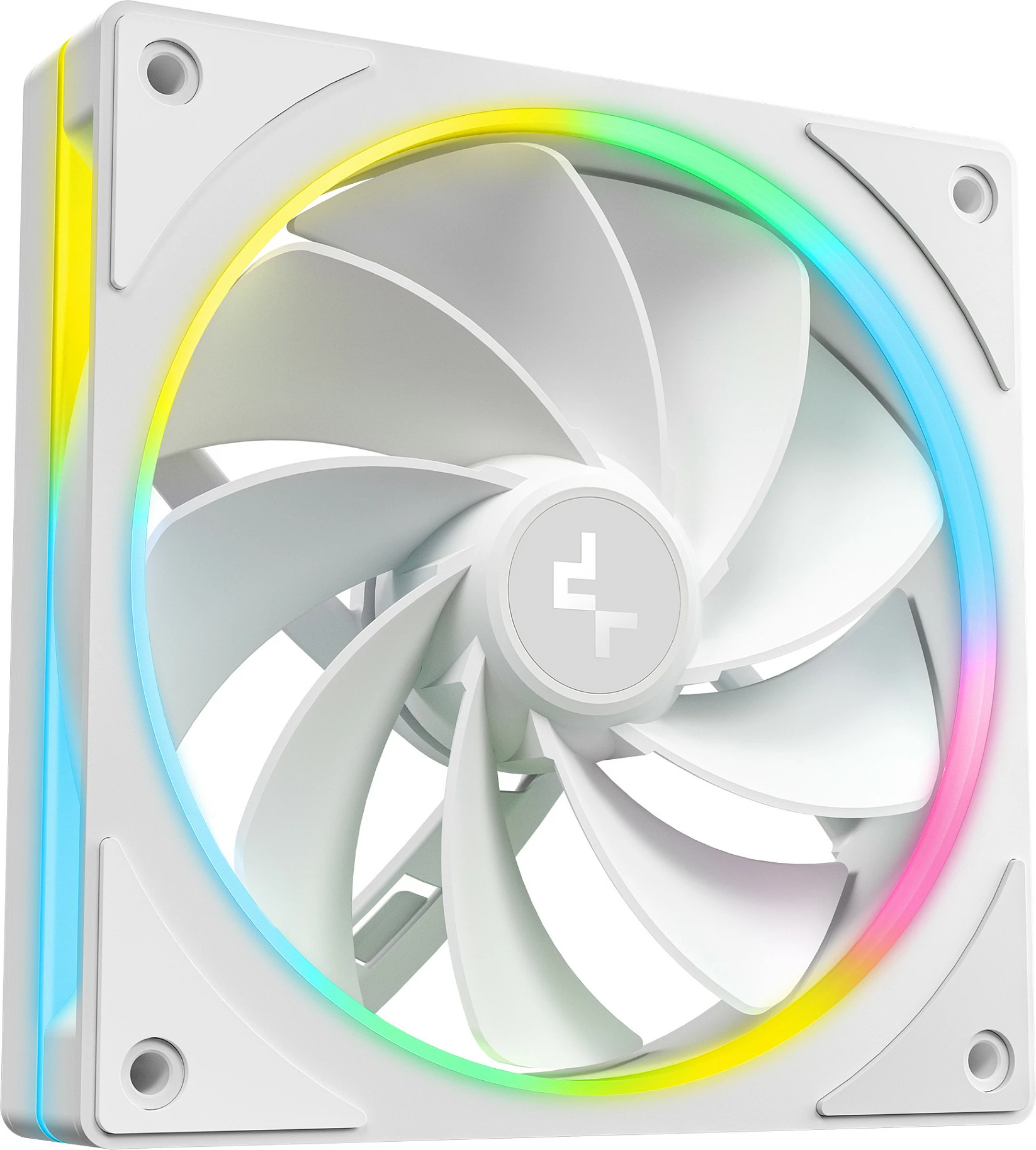 Kasë DeepCool CL6600, Midi Tower, ATX/micro ATX/Mini-ITX, xham i temperuar, RGB, e bardhë