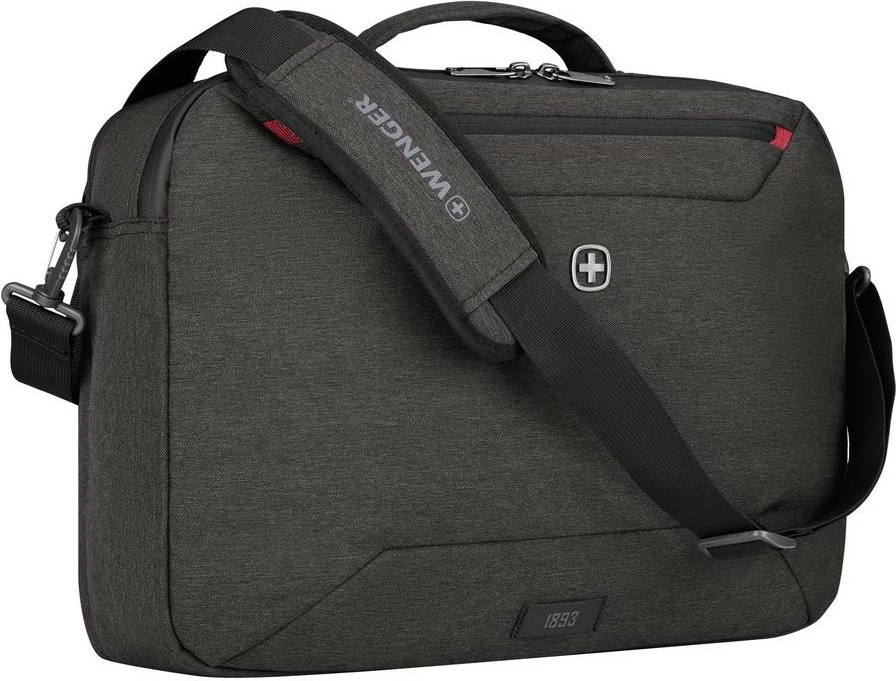 Çantë laptopi Wenger MX Commute 16 inç me rripa shpine, e zezë