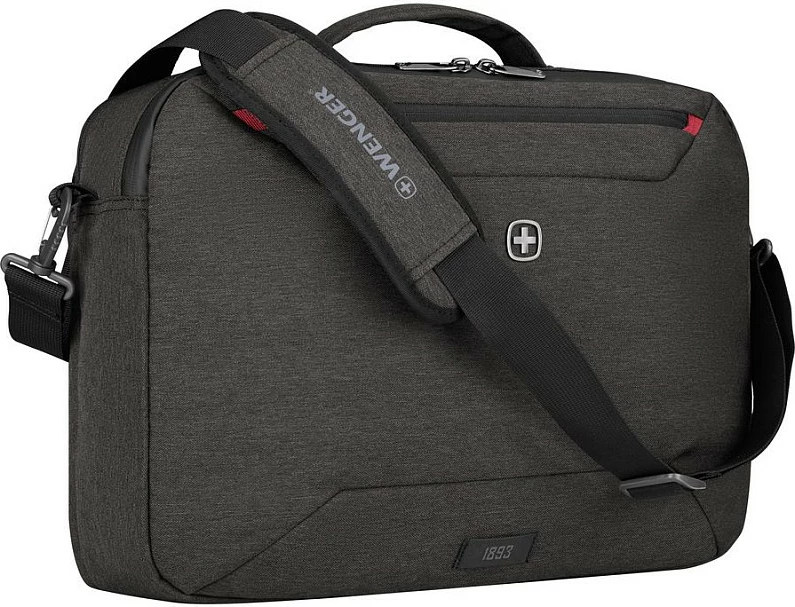 Çantë laptopi Wenger MX Commute 16 inç me rripa shpine, e zezë