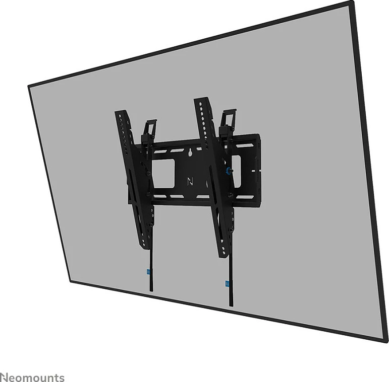 Mbajtëse muri për TV Neomounts LEVEL-750, 43-75", VESA 400x400, 100 kg, e kyçshme, e zezë