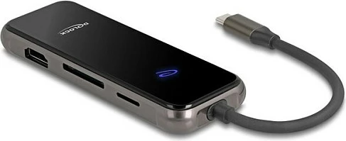 Docking station USB-C DeLOCK, 4K HDMI, USB Hub, SD/microSD, PD 3.0 85W