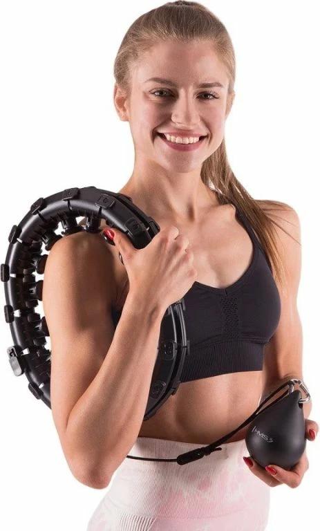 Hula hoop plus size HMS, e zezë