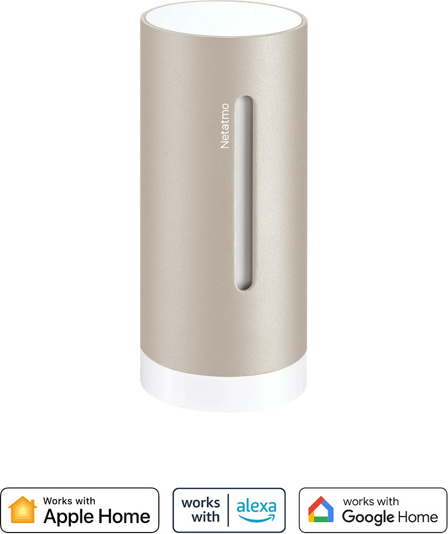 Sensor i brendshëm Netatmo NIM-S-WW, termometër + higrometër + cilësi ajri, Sand