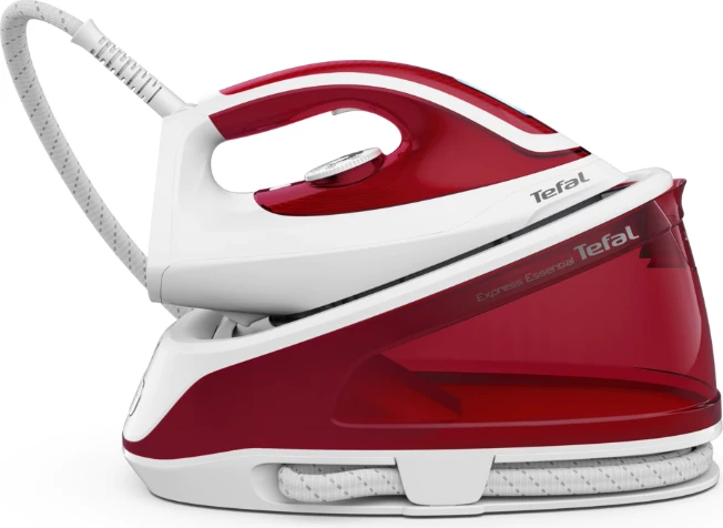 Hekur me bazë Tefal SV6111E1 2200W 5.2 bar, avull 120 g/min (250 g/min boost), e kuqe