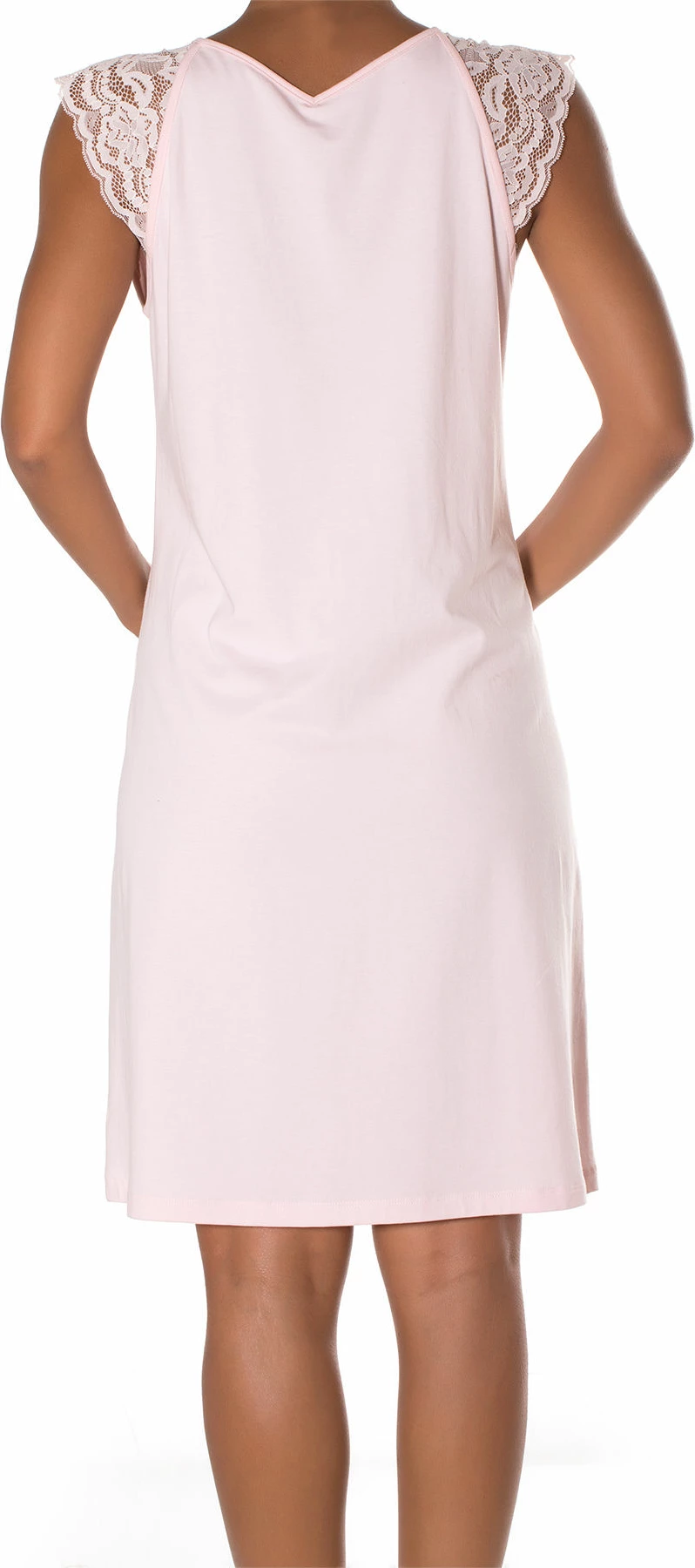 Këmishë nate Jumeon, ngjyrë pluhur, 2 copë, 002-000515