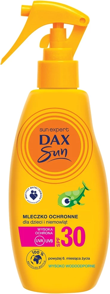 Qumësht për mbrojtje nga dielli për fëmijë Dax Sun SPF30, 200ml