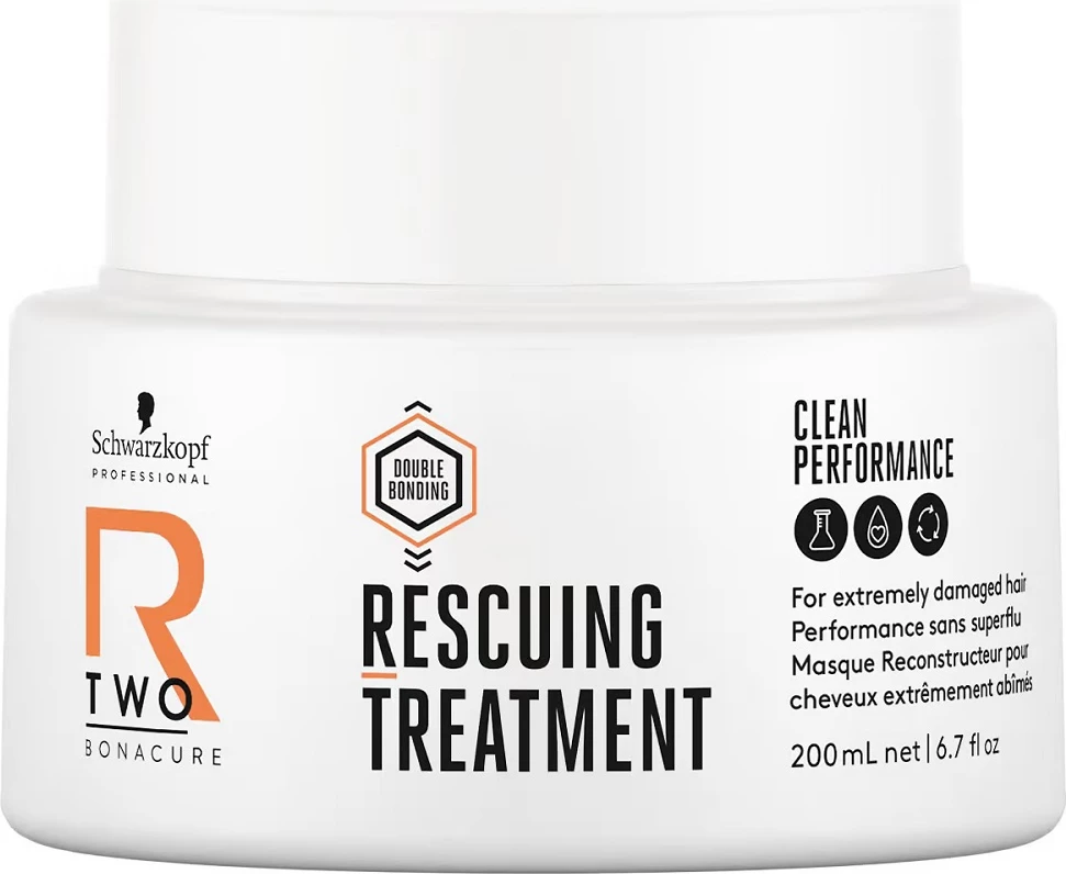 Maskë për flokë për femra Schwarzkopf Professional Bonacure R-Two Rescuing Treatment Mask 200ml