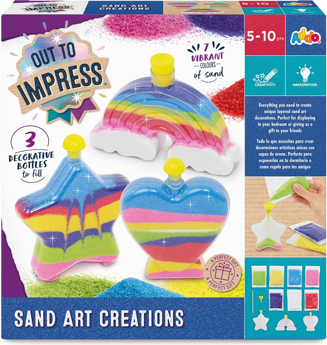 Out to Impress – Set për Krijime Artistike me Rërë