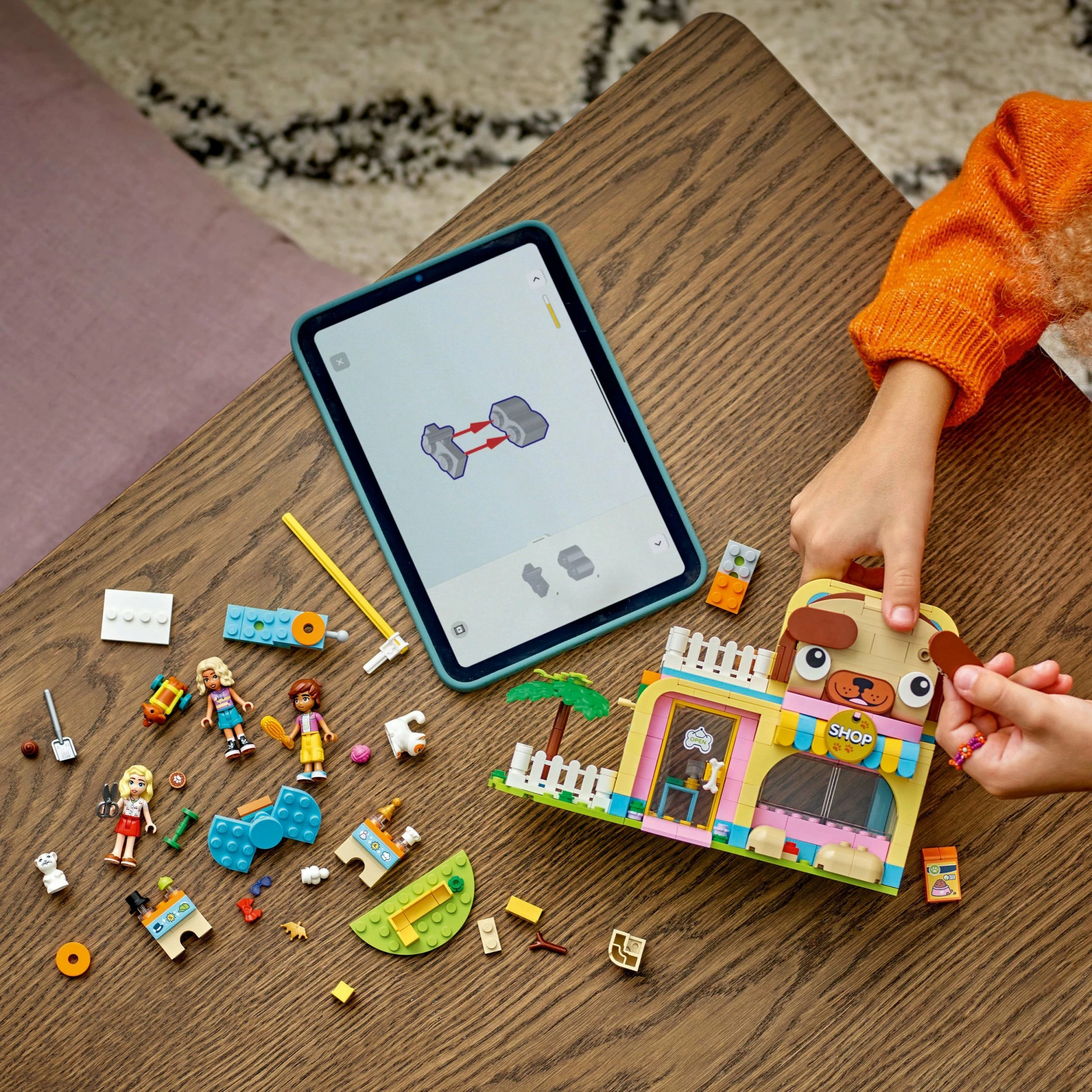 Set LEGO Friends 42650 Pet Accessories Shop, 375 copë