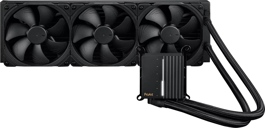 Ftohës AIO për CPU ASUS ProArt LC 420, radiator 420mm, 3x140mm Noctua NF-A14 industrialPPC-2000 PWM, i zi
