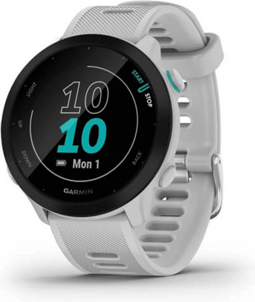 Smartwatch Garmin 010-02562-11 (02562WH) fitness tracker GPS, monitorim rrahje zemre, e bardhë