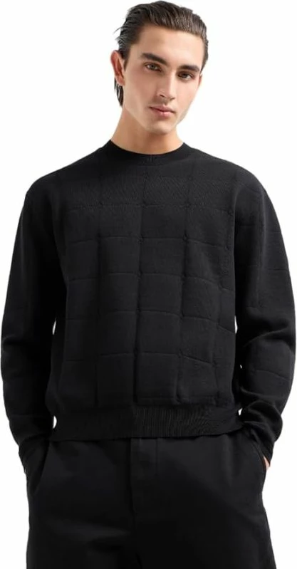 Duks për meshkuj Armani Exchange, i zi [Madhësia: L]