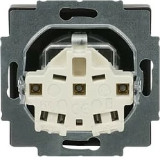 Prizë muri BUSCH-JAEGER BJ 20 EUCKS-885, CEE 7/3 Schuko, 16A 250V, e zezë