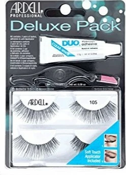 Qerpikë artificial Ardell Deluxe Pack për femra të zinj 2 palë
