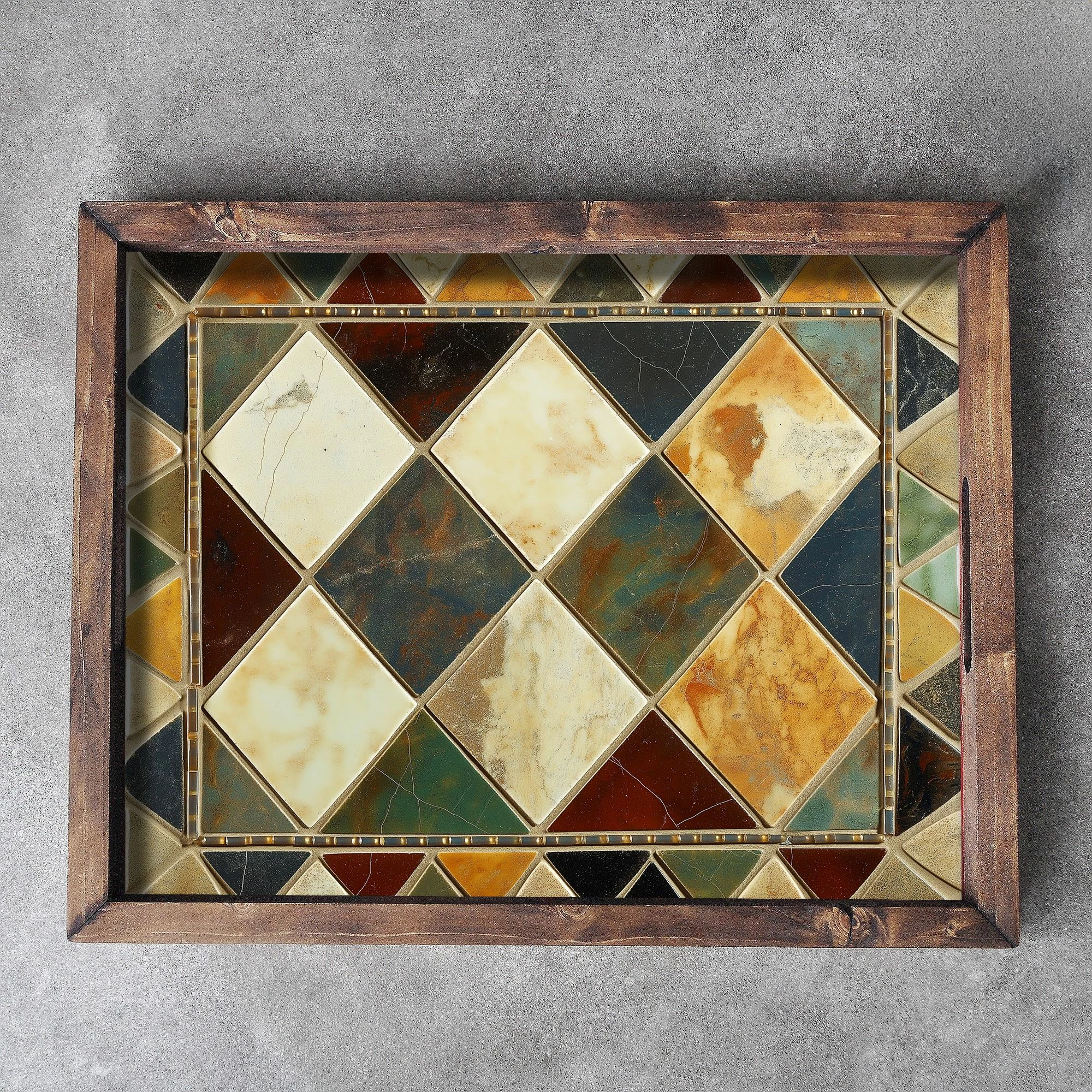 Tabaka druri, shumëngjyrëshe, Evila Originals, REF034