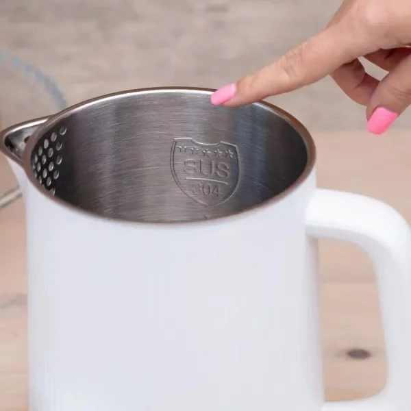 Ibrik elektrik MPM MCZ-115, 1.5 L, 1800 W, Bardhë