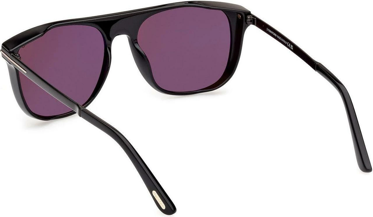Syze dielli Tom Ford Lionel-02 FT1105 01A për meshkuj, të zeza [Madhësia: 55]