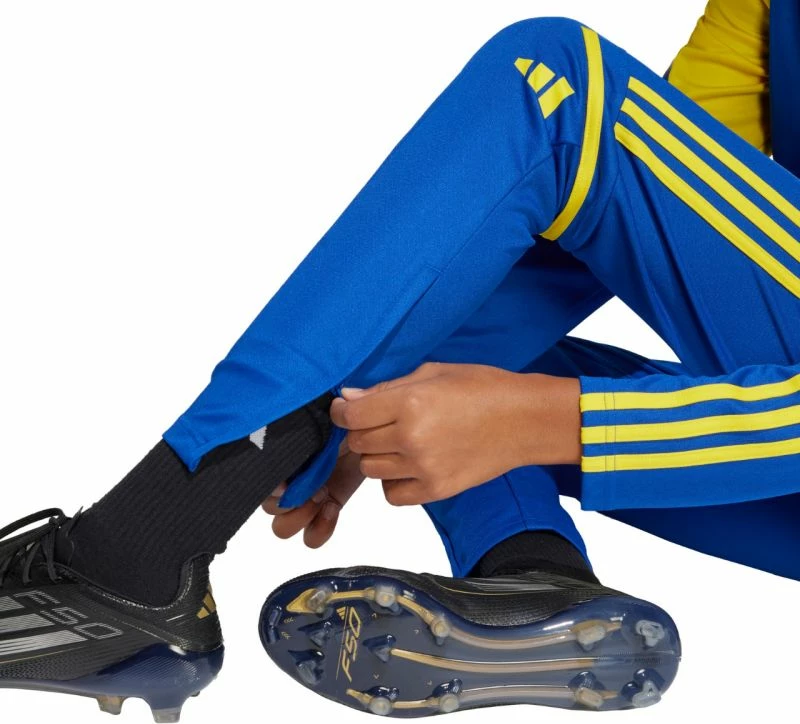 Pantallona për fëmijë adidas, blu [Madhësia: 164 cm]