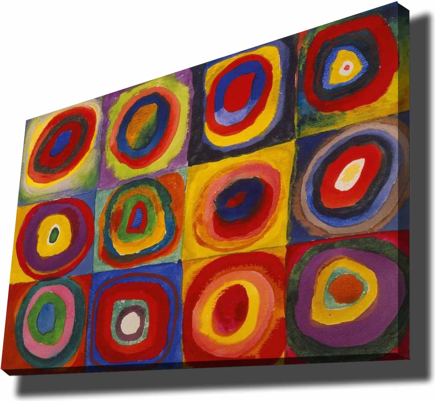 Pikturë dekorative në kanavacë Wallity, shumëngjyrëshe, 70x100cm, 70100KANDINSKY008