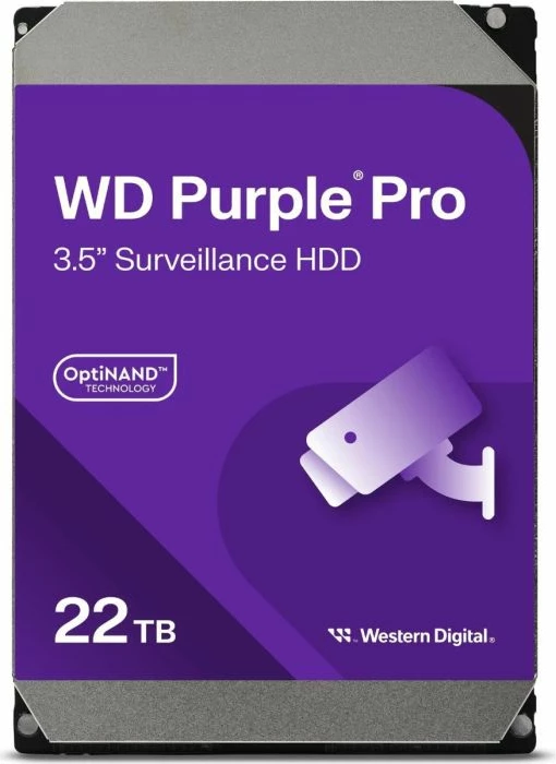 Hard disk intern WD Purple Pro WD221PURP 22TB 3.5" SATA 6Gb/s 7200rpm 512MB