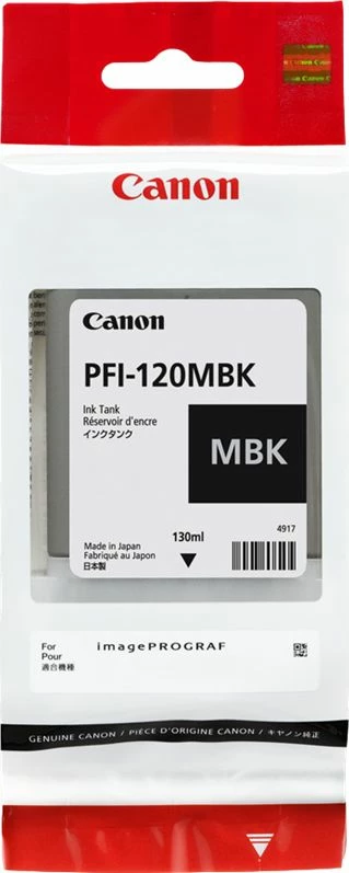 Kartrixhe boje Canon PFI-120MBK 130 ml, Matte Black