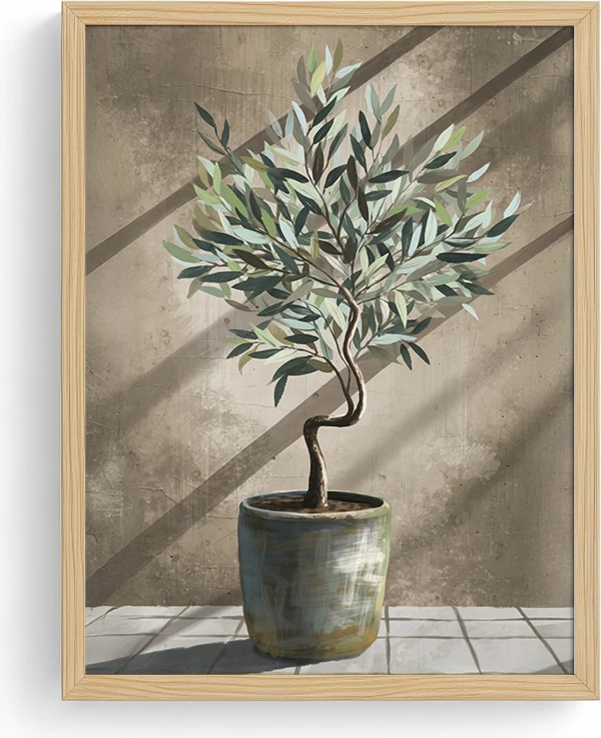 Pikturë dekorative me kornizë MDF Wallity, Huhu718, 50x70 cm