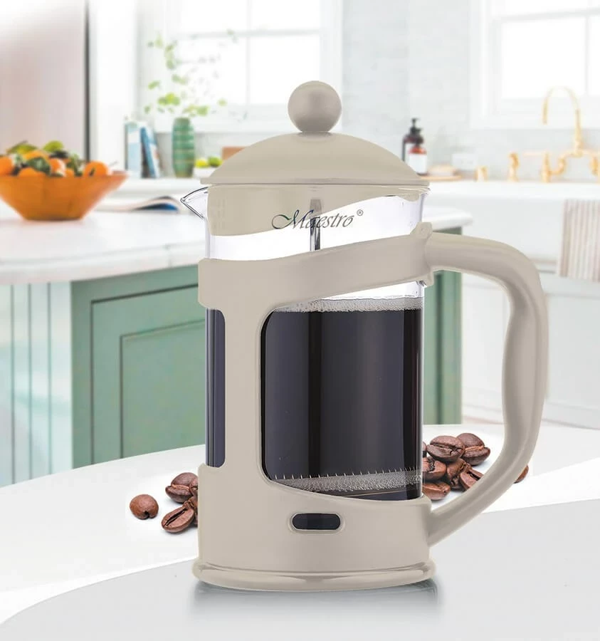 French press Maestro MR-1665, 800 ml, Ivory