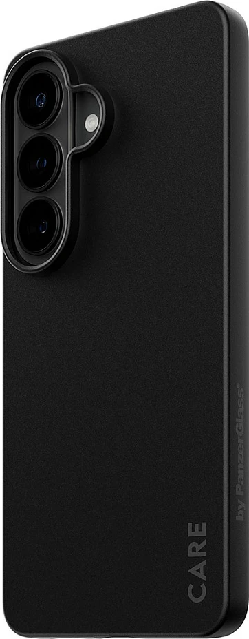 Mbështjellës PanzerGlass CARE TPU për Samsung Galaxy S26, i zi