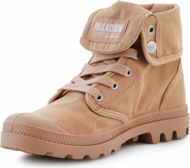 Këpucë për femra Palladium, ngjyrë kafe/bezhë