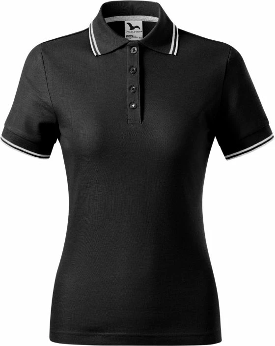 Maicë polo për femra Malfini, e zezë