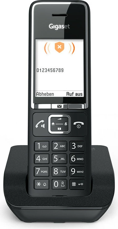 Telefon fiks pa kabllo Gigaset COMFORT 550, ekran 2.2", speakerphone, 200 kontakte, Caller ID, i zi