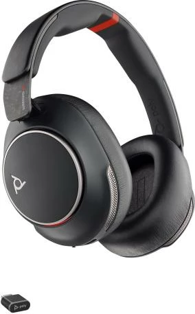 Kufje HP Poly Voyager Surround 85 (8G7T7AA) Bluetooth, ANC adaptiv, rreze 30m, wireless charging, zeza