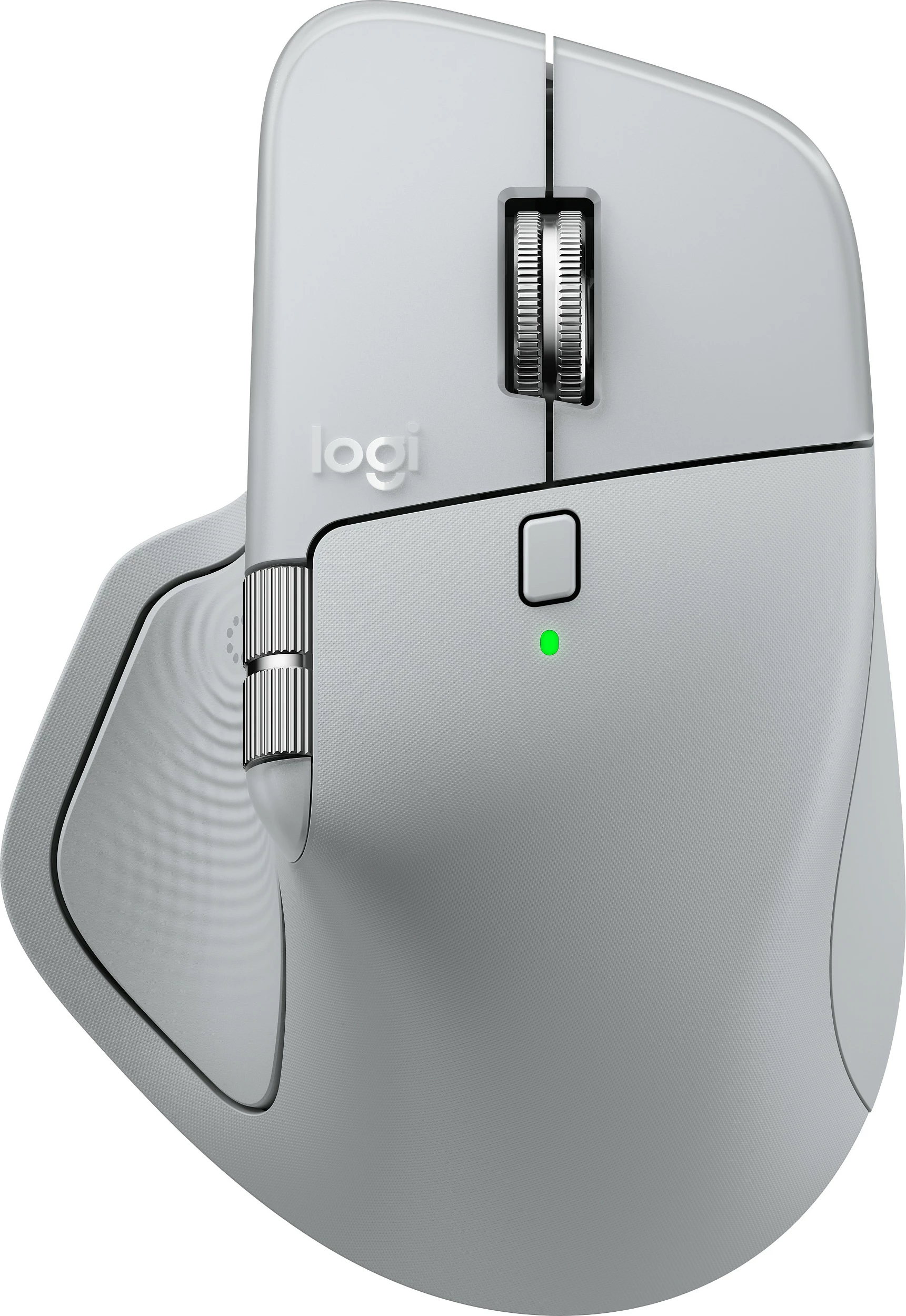 Maus Logitech MX Master 4, wireless RF+Bluetooth, 8000 DPI, ergonomik për dorë të djathtë, gri