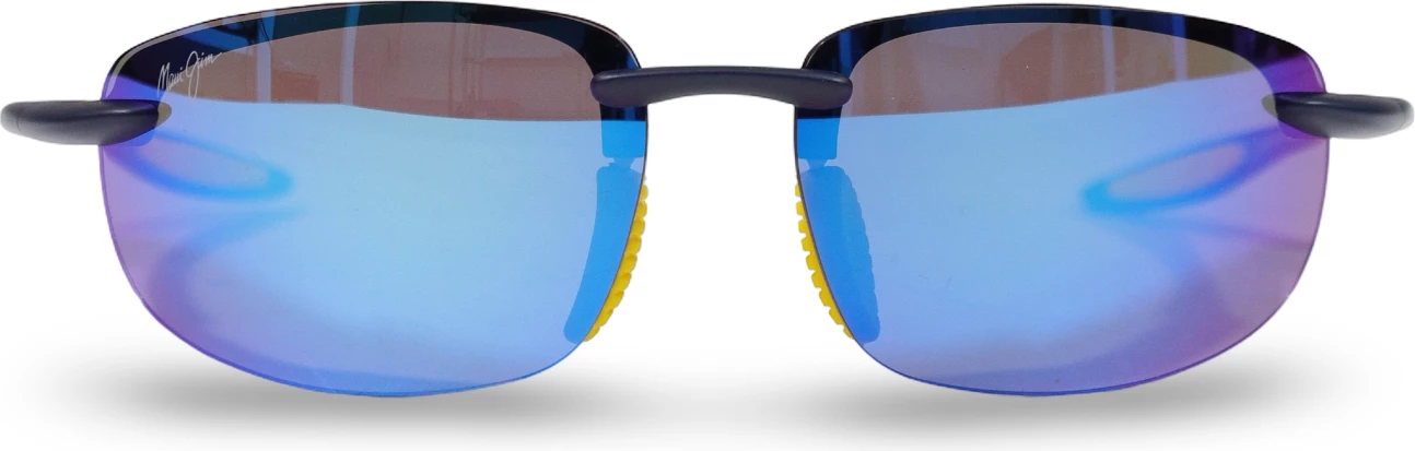 Syze dielli Maui Jim Hookipa Ultra B676-03B për meshkuj, blu-verdhë