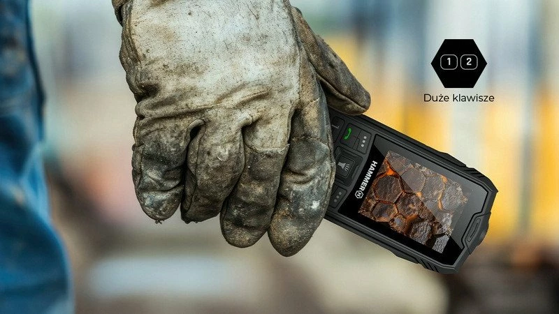 Celular myPhone Hammer Rock LTE 2.4\", Dual SIM, 4G LTE, IP68, bateri 3000 mAh, i zi