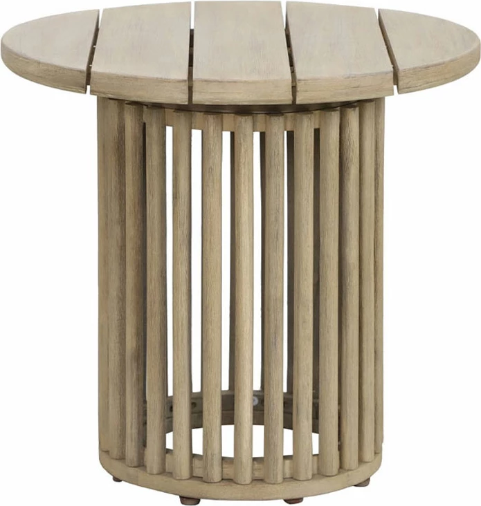 Tavolinë anësore Sumatra, ngjyrë natyrale, 55x55x51 cm