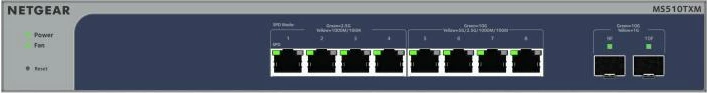 Switch, Netgear, MS510TXM-100EUS, 8 porta, 10Gbps