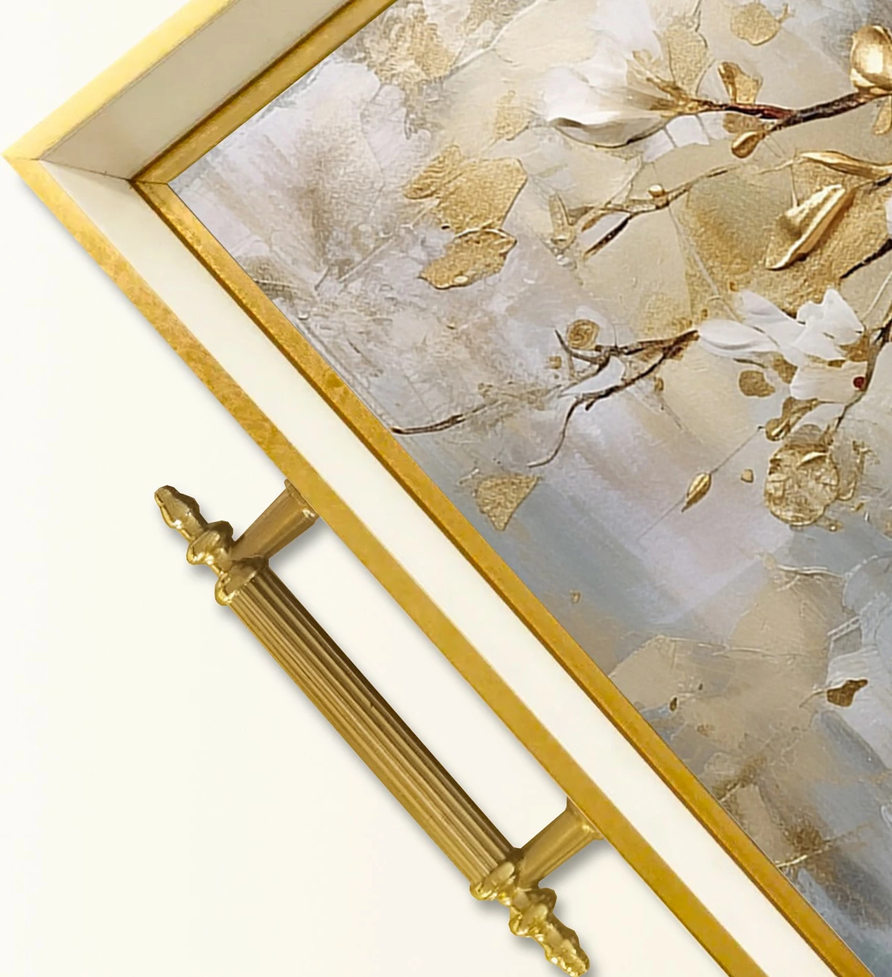 Tabaka dekorative prej qelqi, shumëngjyrëshe, Aberto Design, TPB9888