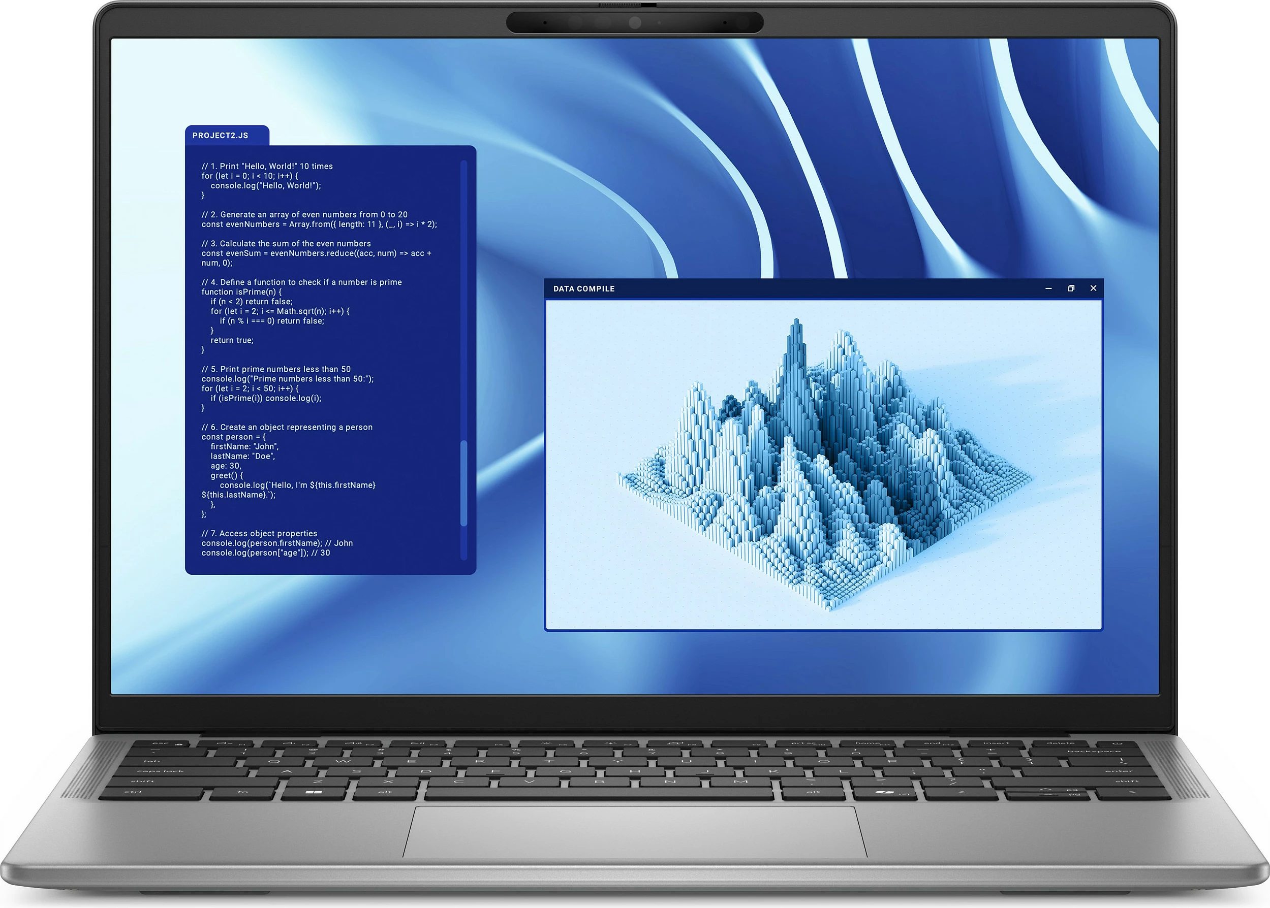 Laptop Dell Latitude 7455, Snapdragon X1P-64-100, 16GB RAM Memorje, 512GB SSD, 14" Touch, Windows 11 Pro, argjendtë