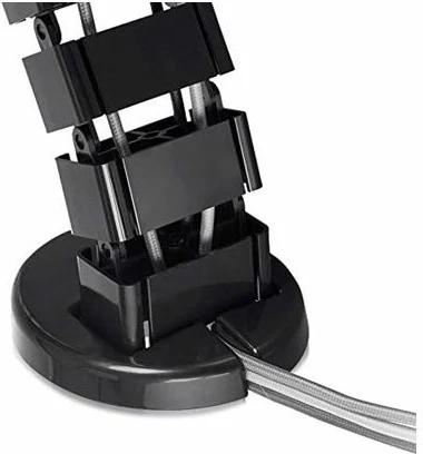 Organizues kabllosh ICYBOX IB-MSA104-CM 124 cm, 30 segmente, i zi, set me vida