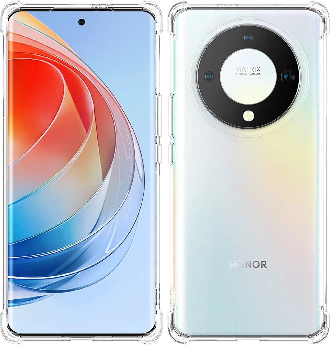 Mbështjellës silikon antishok ONASI 18910 për Honor Magic 6 Lite, transparent